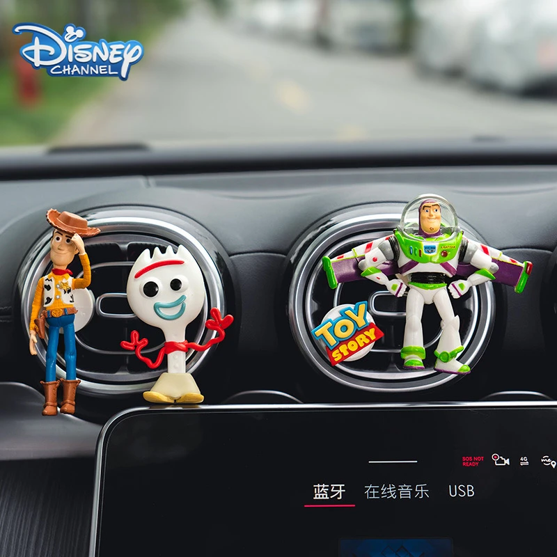 Clips Ventilation Voiture Toy Story - Woody, Buzz, Forky
