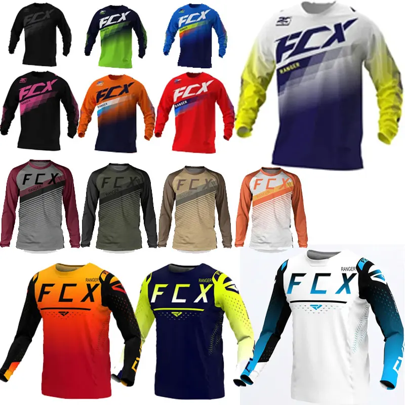 Bike Cycling Jersey and Clothes Enduro MTB Cycling Sleeve FCX