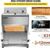 Toast Bread Slicer, 12mm Thickness Electric Bread Cutting Machine, 31PCS Commercial Bakery Bread 4