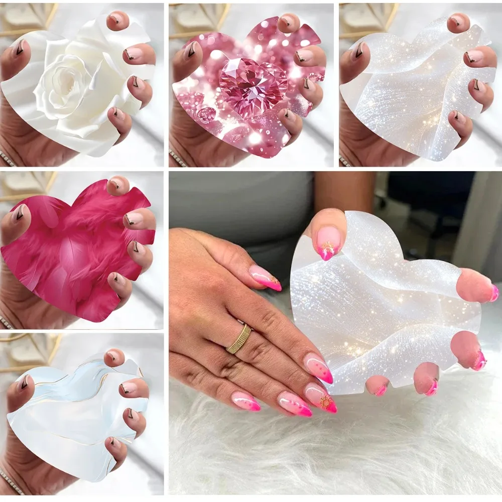 네일 아트 디스플레이 카드 수제 네일 사진 소품 네일피 디스크 네일 살롱 액세서리 네일 테크 소품 네일 셀피 디스크