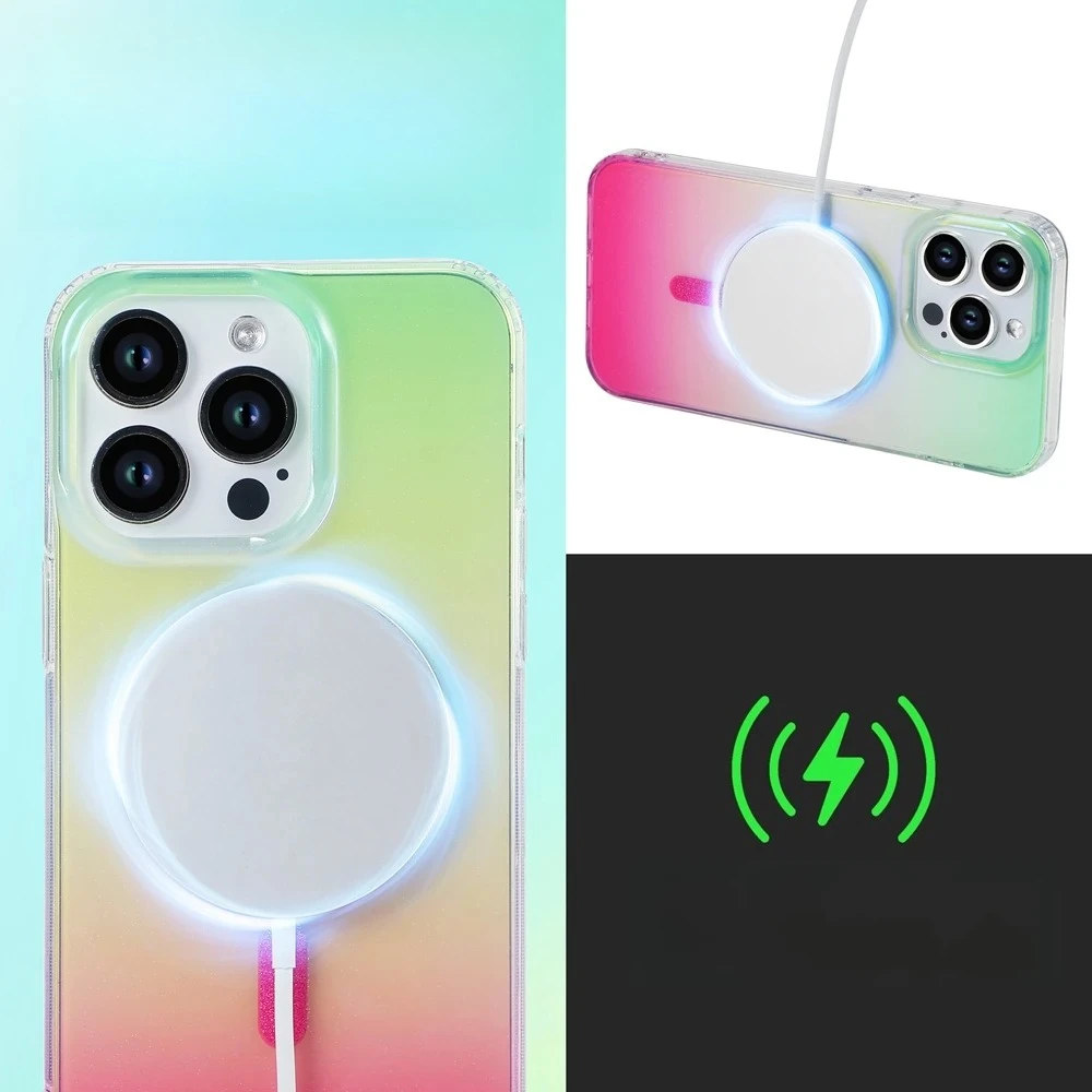 Luxury Glitter Laser Case with MagSafe