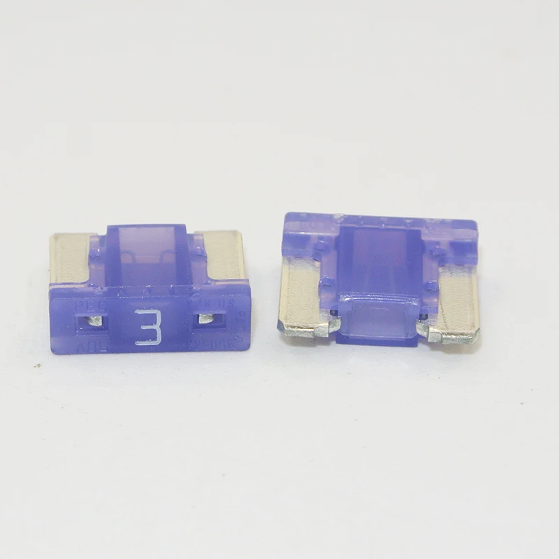 Car Fuses Kit 90 pc 2,3,5,7.5,10,15,20,25,30 AMP Low Profile Micro Blade Mini Fuse Assortment Set APS
