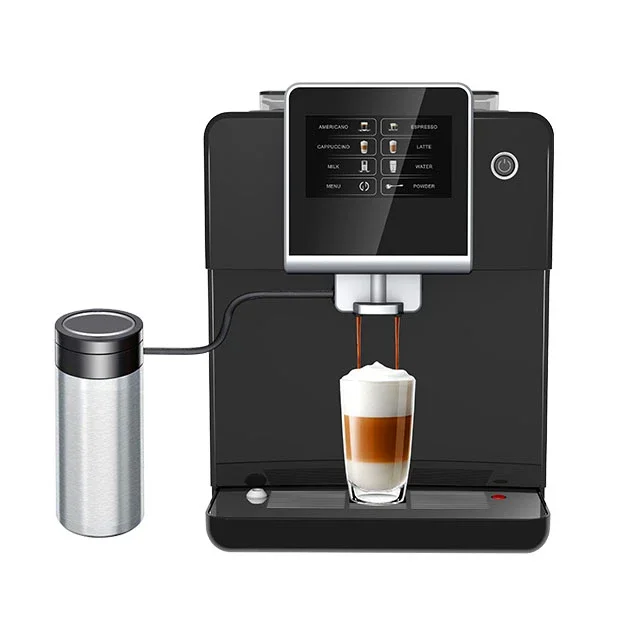 Description Picture 3 of itemProfessional Coffee MachineA12 19bar Italy Pump Professional Automatic Bean To Cup Espresso Coffee Machine