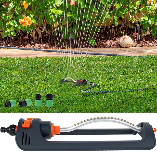 19 Fúvókák Oszcilláló Víz Sprinklerek Automatikus Kerti Sprinkler Pázsithoz Nagy Terület Terasz Az Udvar Öntözőberendezéshez - Image 5