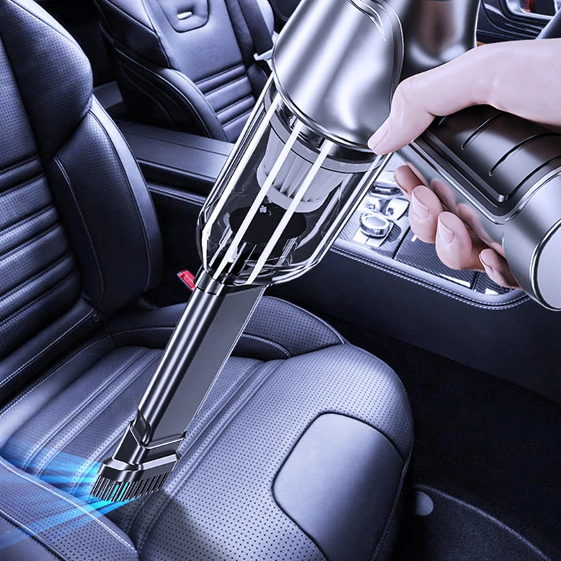 95000Pa 120W Wireless Car Vacuum Cleaner Blowable Cordless 2 In 1