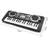 Portable 37 Keys Digital Keyboard LED Display Digital Electronic Piano Children Musical Instrument Kids Educational Toy 6