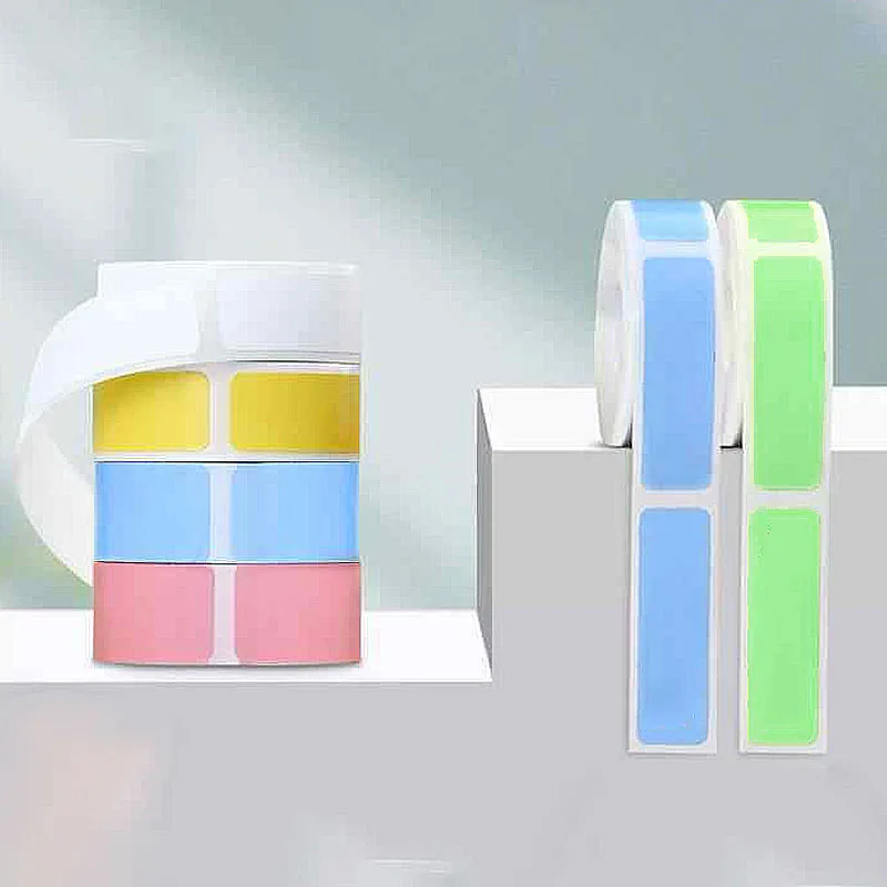Portable Roll Thermal Labels Synthetic Paper Laser Sticker Self-adhesive Direct Thermal Printing Label for Office Home - 2