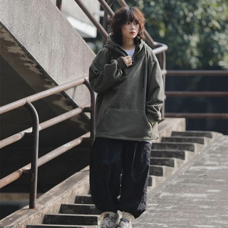 Topman - Veste à Capuche à Fermeture éclair Style Vintage - Noir