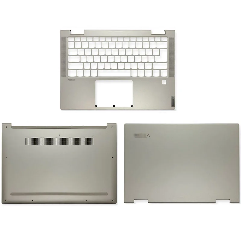 

New For Lenovo Yoga C740-14 C740-14IML Series Laptop LCD Back Cover Palrmest Bottom Case Gold A C D Cover