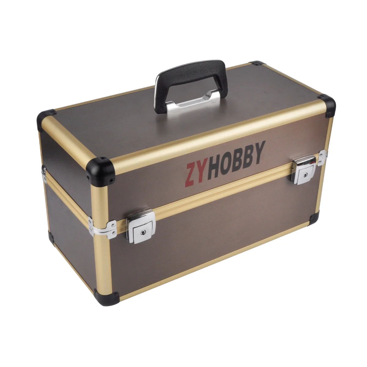 Émetteur-récepteur radio RC étanche antichoc avec étui aluminium