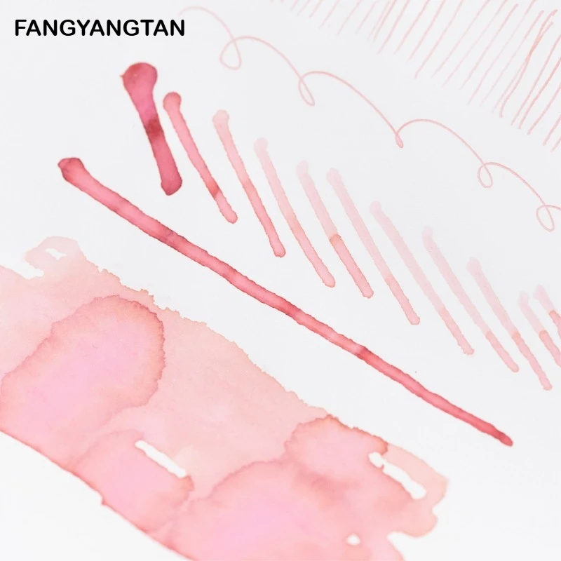 봄 한정판 FANGYANGTAN 49 색상 50/20ml 쉰 만년필 잉크 유리 딥펜용 비탄소 잉크 문구 학교 용품
