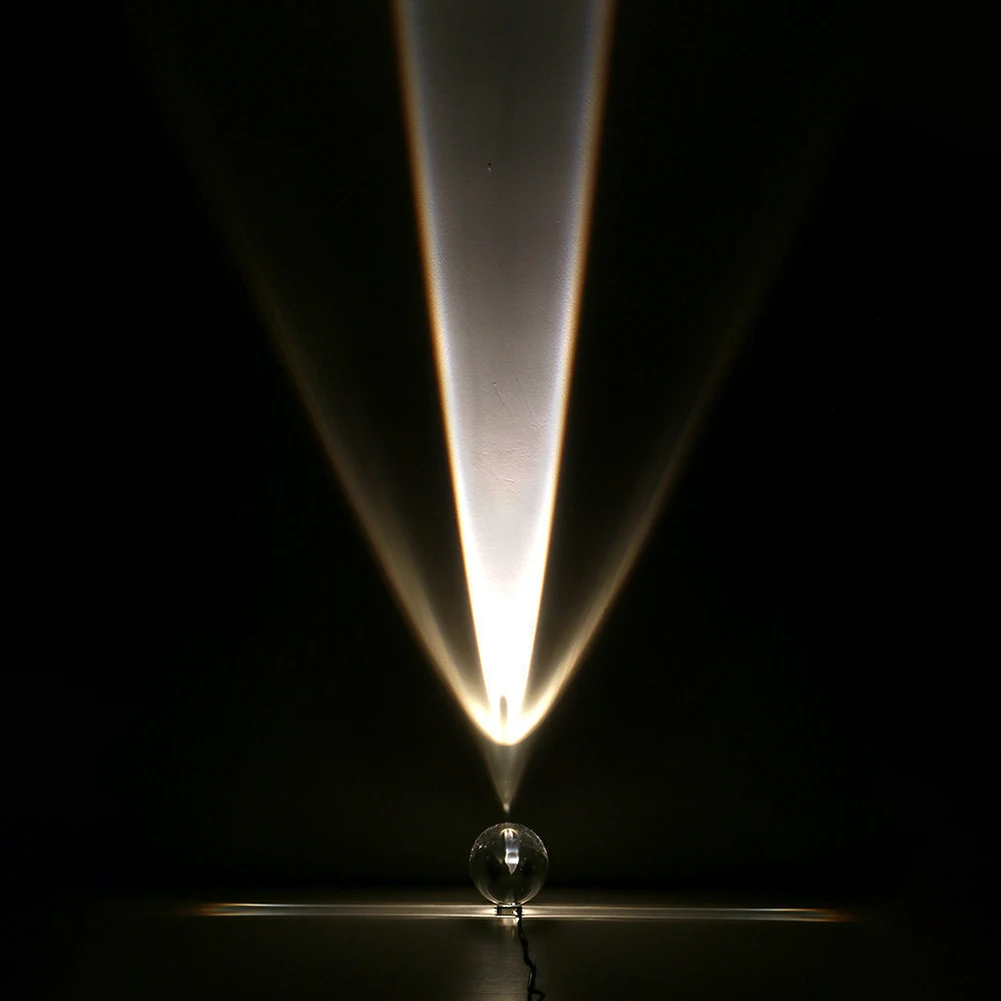 LED Crystal Table Lamp 5W Eye Of The Sky Egg-shaped Sunset Projector Lamp USB Charging LED Bedside Night Light For Home