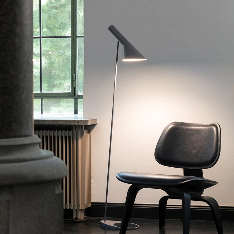 Nordic designer floor lamp modern minimalist floor lamps for living room bedroom study decor home E27 colorful standing lamp floor lamp