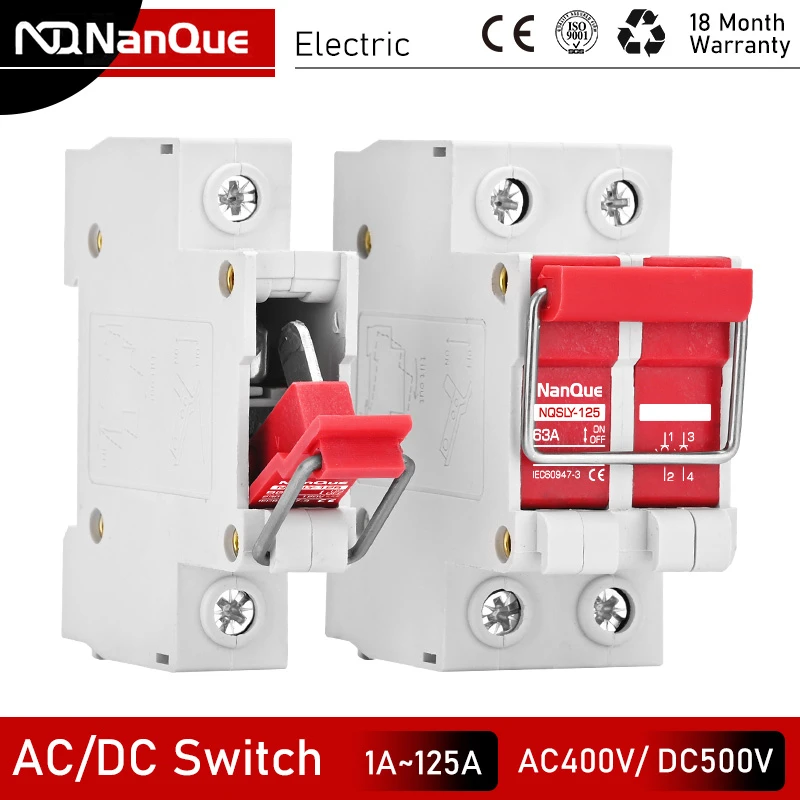 Isolation Switch Ac Dc Power Electric Circuit Main Switch With Hook ...