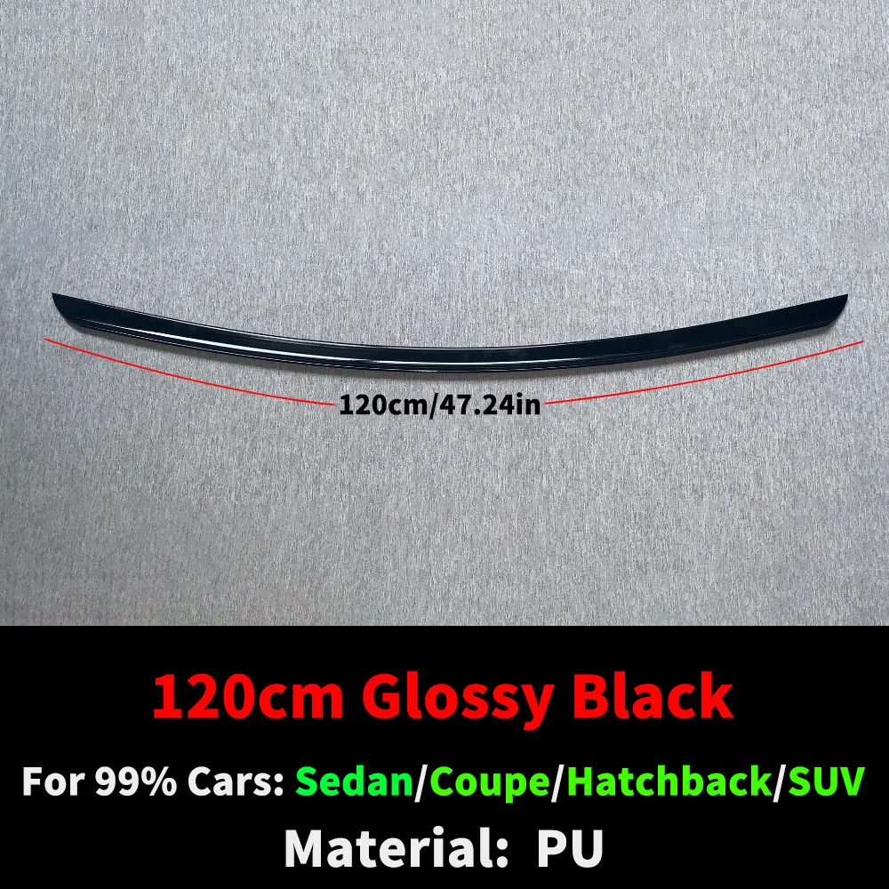 Glossy Black 120CM