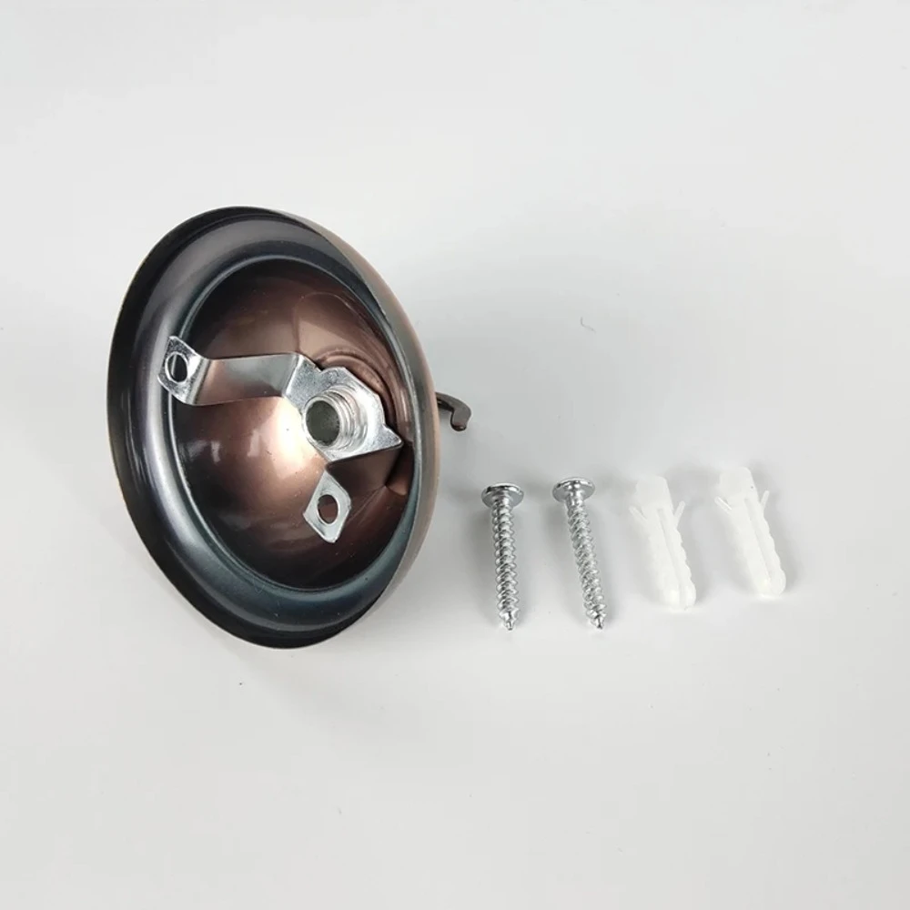 JOYINLED 2PCS 5.6CM Vintage Ceiling Cover Plate with Pendant Lamp Hook Set DIY Hanging Kit for Indoor Chandelier Lantern Decor