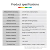 LED Digital Smart Bracelet Monitor Thermometer Vibration Alarm Wristband Smart Bracelet Waterproof Smartband for Student 5