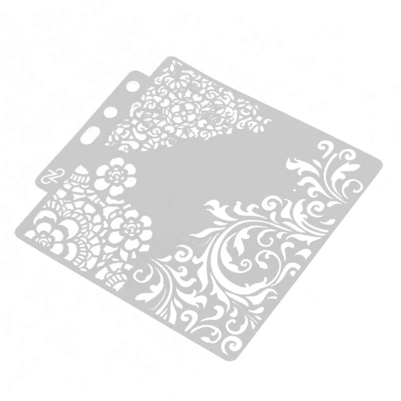 Stickers Scrapbooking Supplies Embossing Stamps Flower Stencils Template Painting Scrapbooking Embossing Stamping Album Card DIY