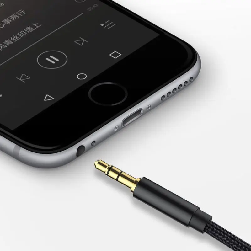 High-Quality 3.5mm Audio Cable - Universal AUX Cord for Headphones, Speakers, and Car Stereos