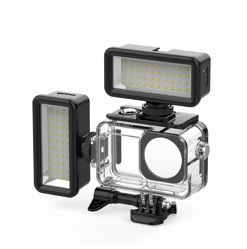 Caixa Impermeável de Mergulho para Dji Osmo Action Habitação Monte Shell Filtro de Água Vermelho Rosa Acessórios Dji Action3 45m - Image 2