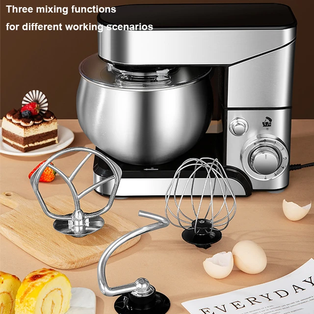 220V 6.5L Blenders Heavy Duty Commercial Stand Mixer Dough Egg Whisk  stirring Cream Cake Bread Maker 1200W 6+P Speeds Blenders - AliExpress