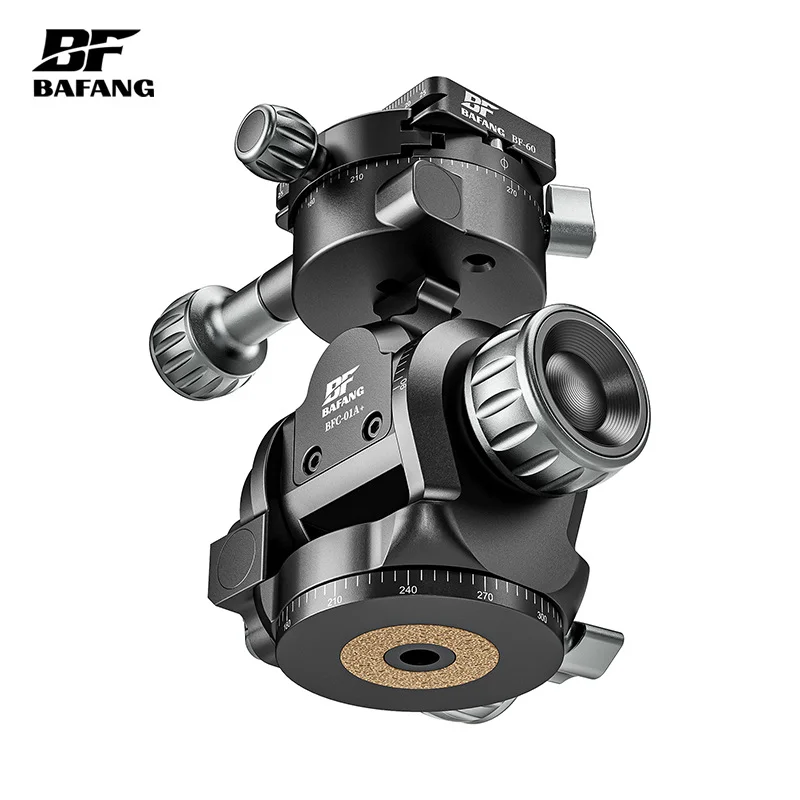Tripod Ball Head BAFANG BFC-01A 360 Degree Panoramic CNC Metal Camera Geared for DSLR Camcorder