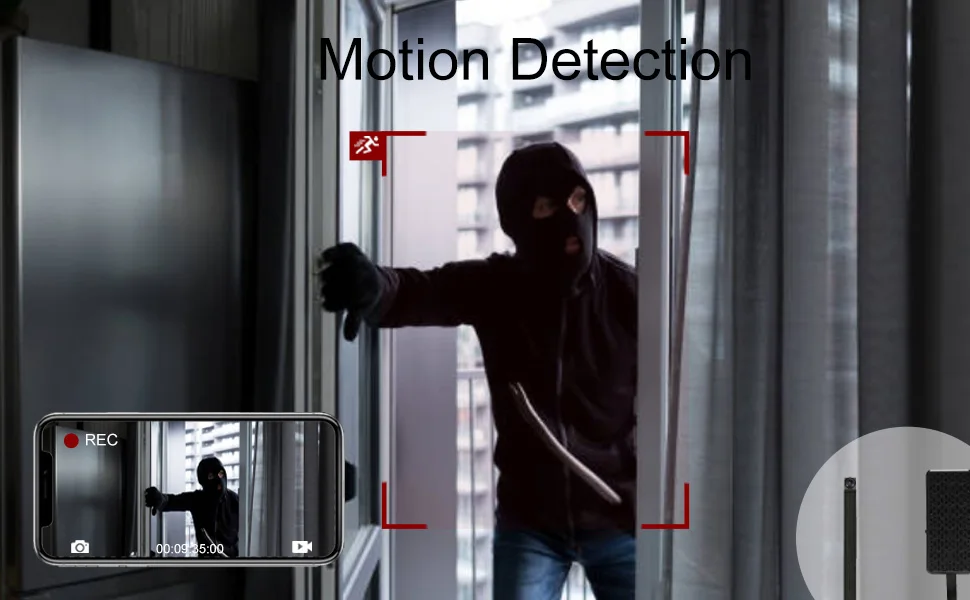 motion detection recording example