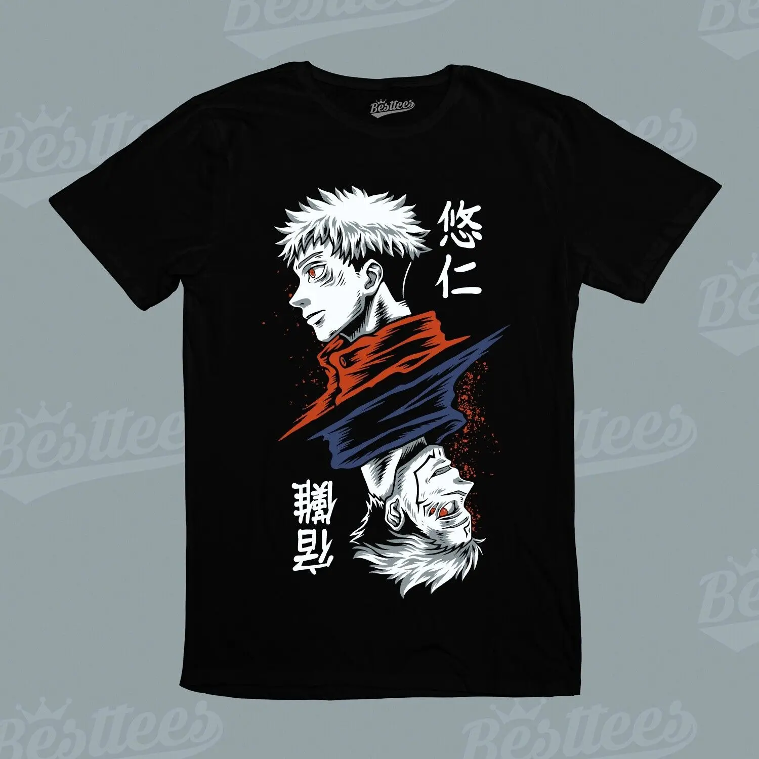 Bambini Uomo Donna Manga Giapponese Anime Jujutsu Kaisen Yuji Itadori Sukuna T Shirt