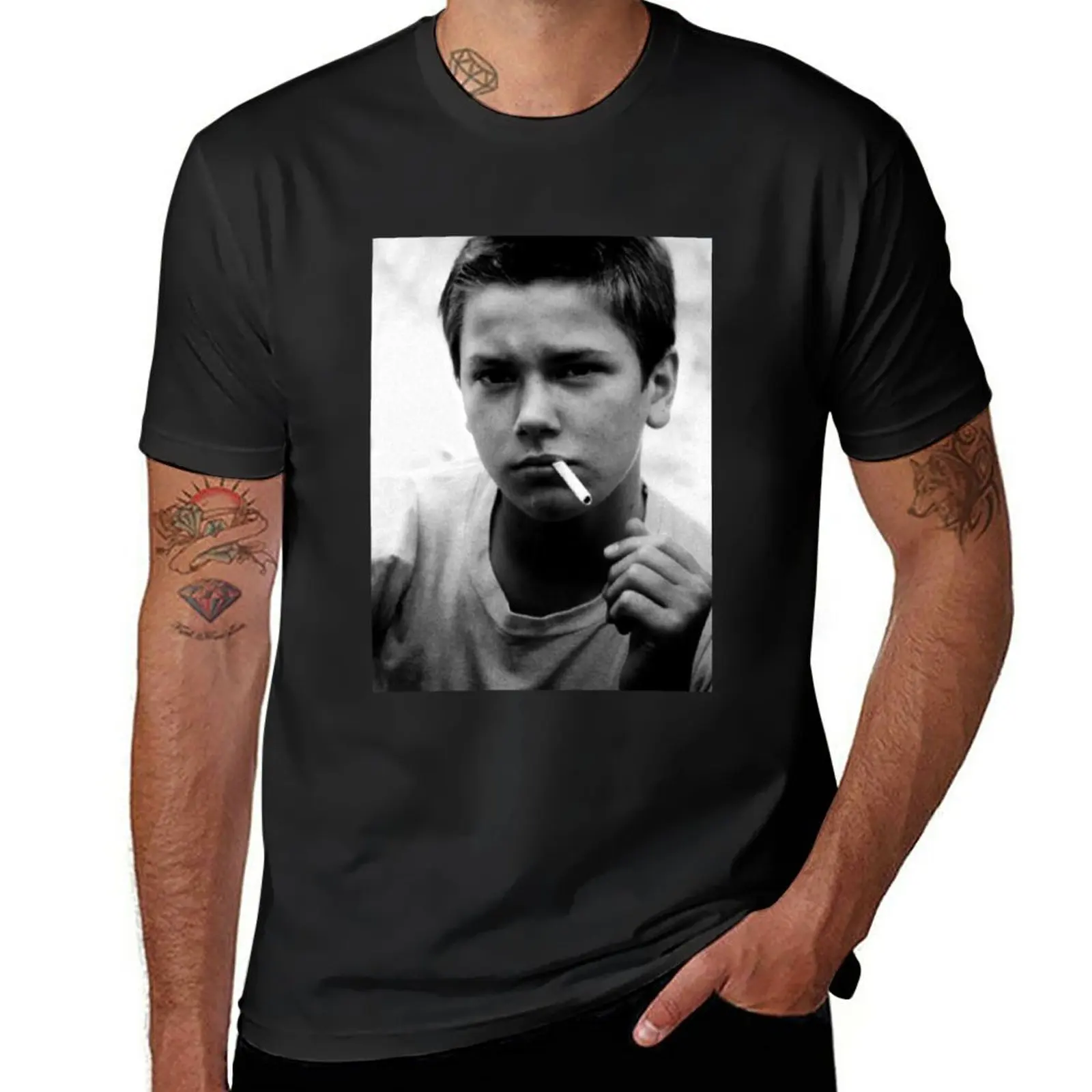 New River Phoenix (Stand By Me) T-Shirt Camicetta Camicie Graphic Tees Fruit Of The Loom Mens T-Shirt