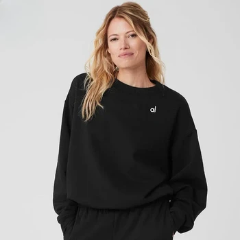 Yoga Top Women Clothing Crew Neck Pullover 1