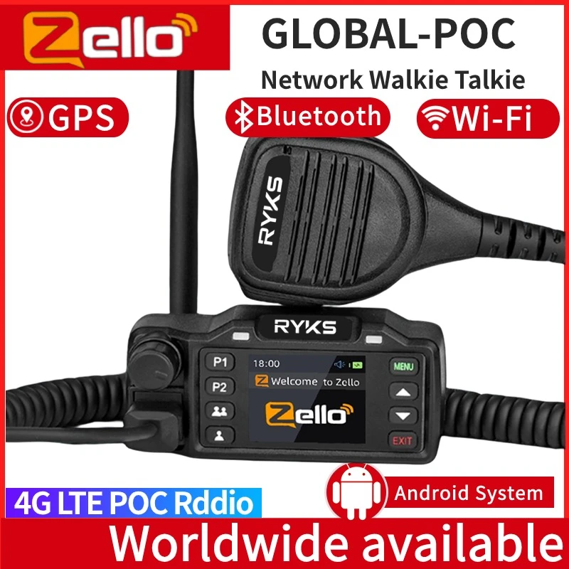 Zello 4G Полнодиапазонный радиоприемник