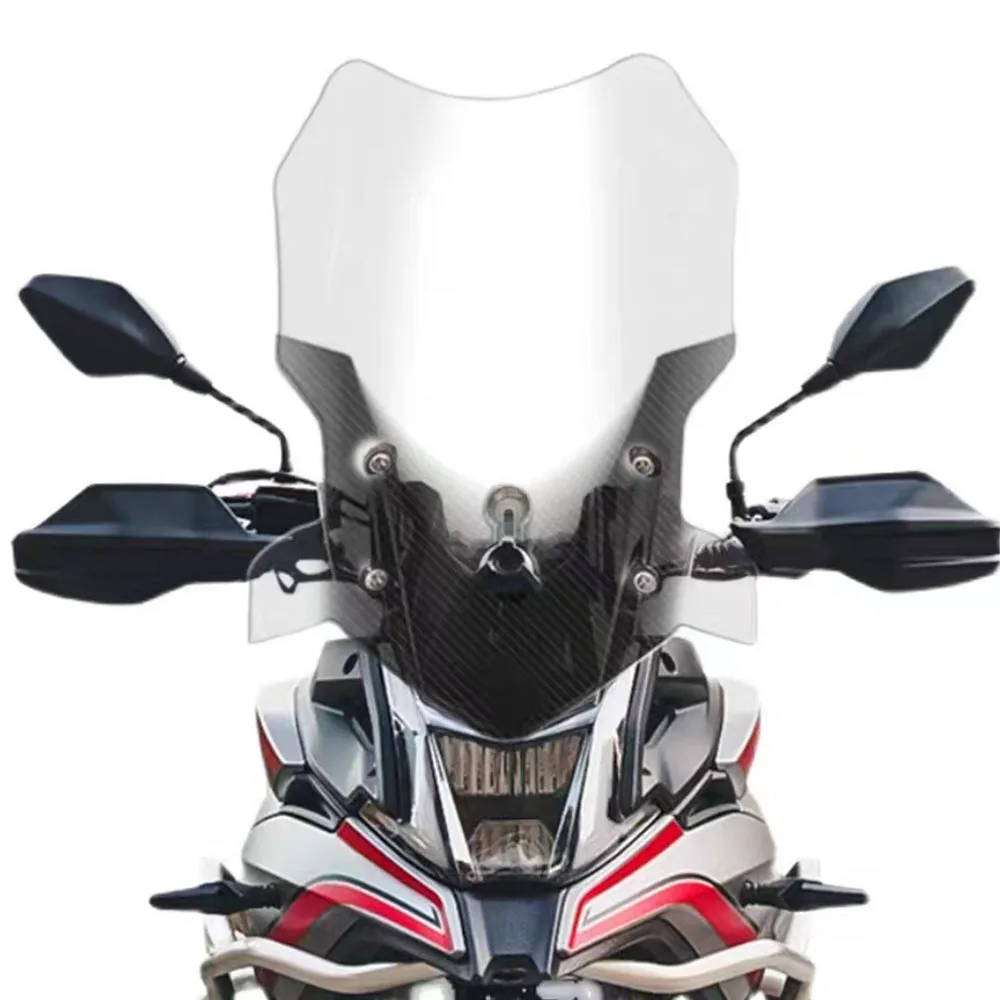 New Fit Voge 500Ds Moto Che Aumenta Il Parabrezza Del Parabrezza Del Parabrezza Deflettore Del Parabrezza Per Loncin Voge 500 Ds