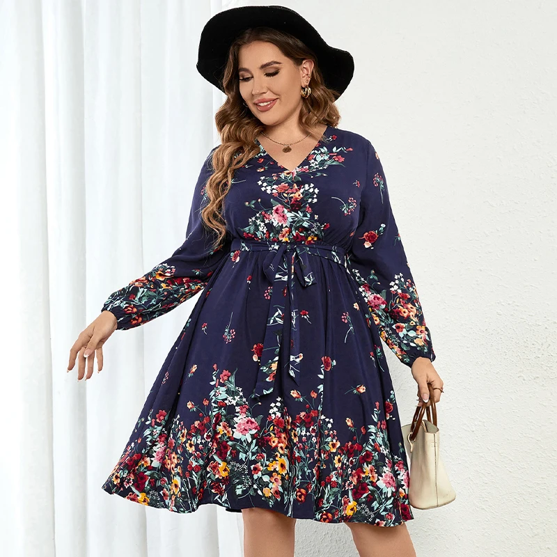 Рисунок 3 - Женское длинное платье большого размера Della Mel