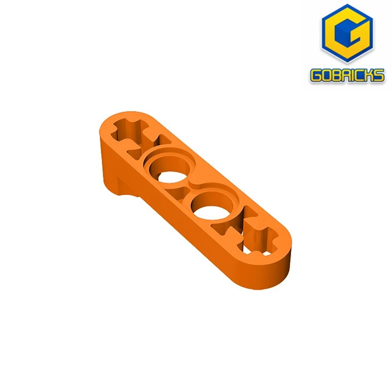 

Gobricks GDS-967 Technical, Liftarm, Modified Stud Connector Thin 1x4 compatible with lego 32006 2825 pieces of children's DIY