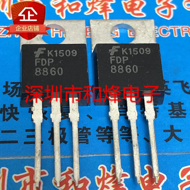 

5PCS-10PCS FDP8860 TO-220 30V 80A New And Original On Stock