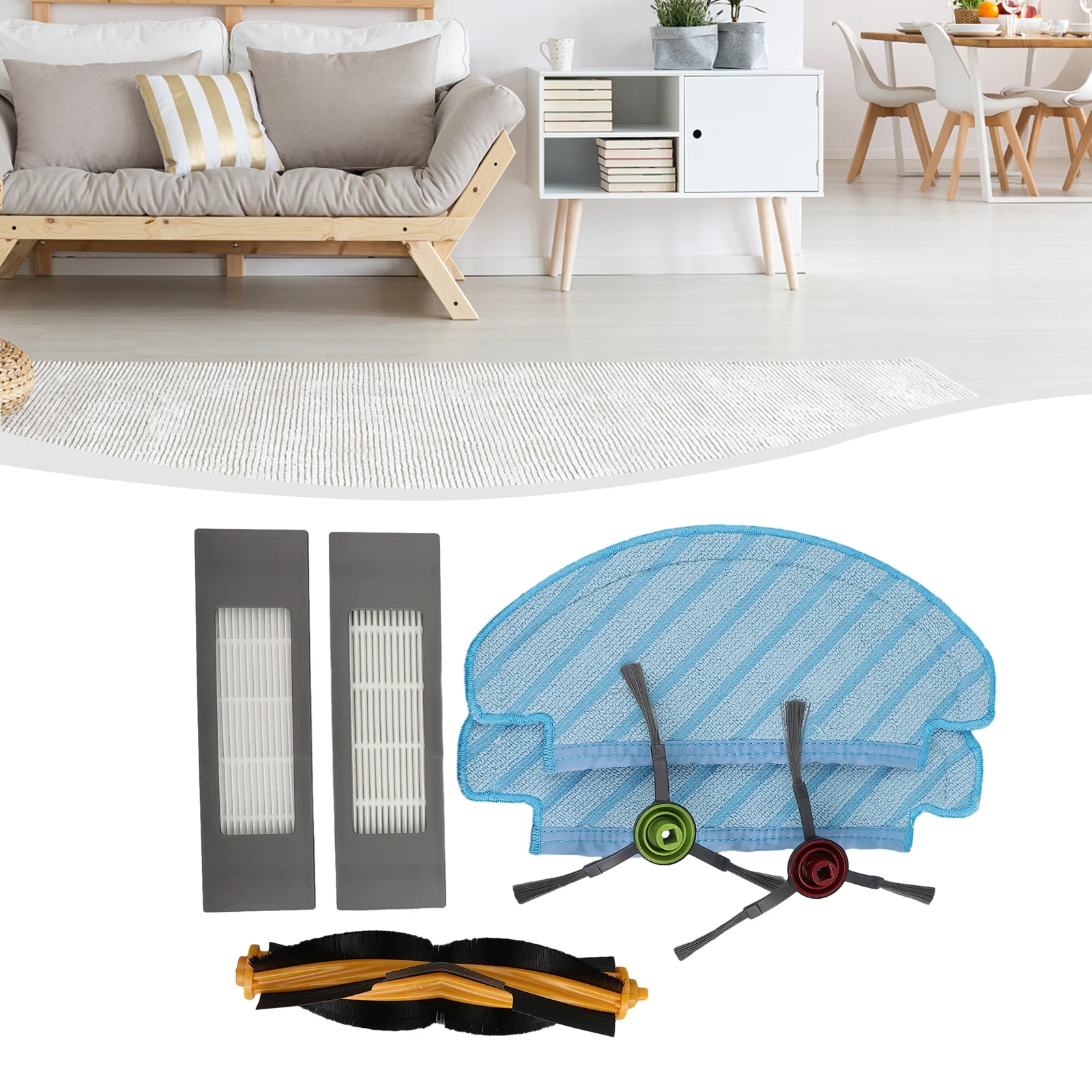 

Improved Performance For Ecovacs For Deebot N10 N10 Plus Robot Vacuum Cleaner Accessories Materials Enhanced Suction Power