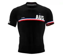 

Australia Men's Multicolor Available Road Team Race Cycling Jersey Summer Sports Cycling Short Sleeves Quick Dry Customizable