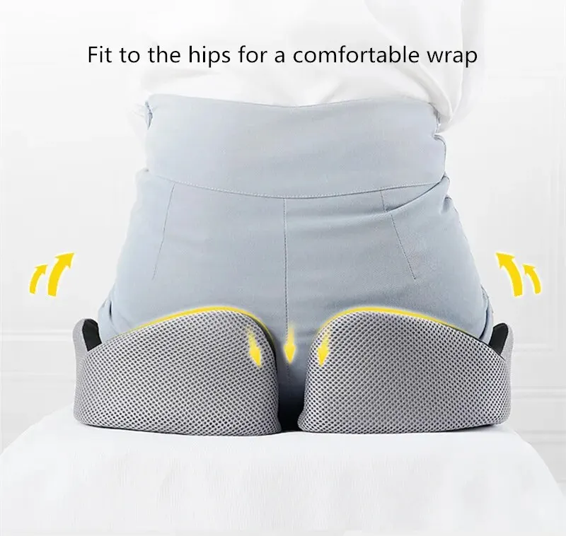 Zeby Rebound Memory Foam Office Chair Cushion Woman Tailbone Pelvis Orthopedic Medical Lady Seat Cushion Beautiful Buttocks Pad 3