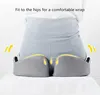 Zeby Rebound Memory Foam Office Chair Cushion Woman Tailbone Pelvis Orthopedic Medical Lady Seat Cushion Beautiful Buttocks Pad 3