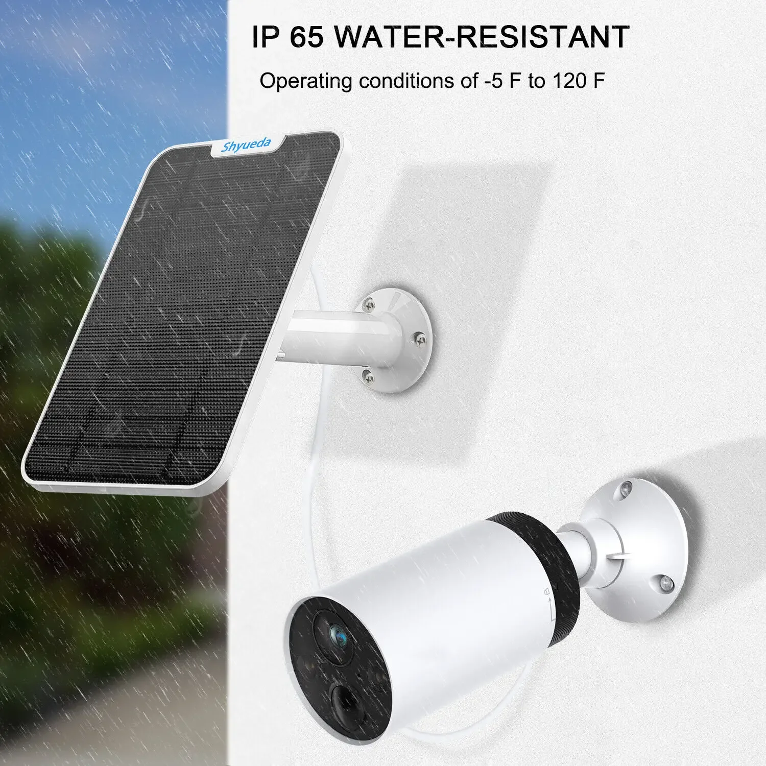 Produktbild von 6W Solar Panel Charging Compatible With Eufy Solocam L40/L20/S40/3/3C
