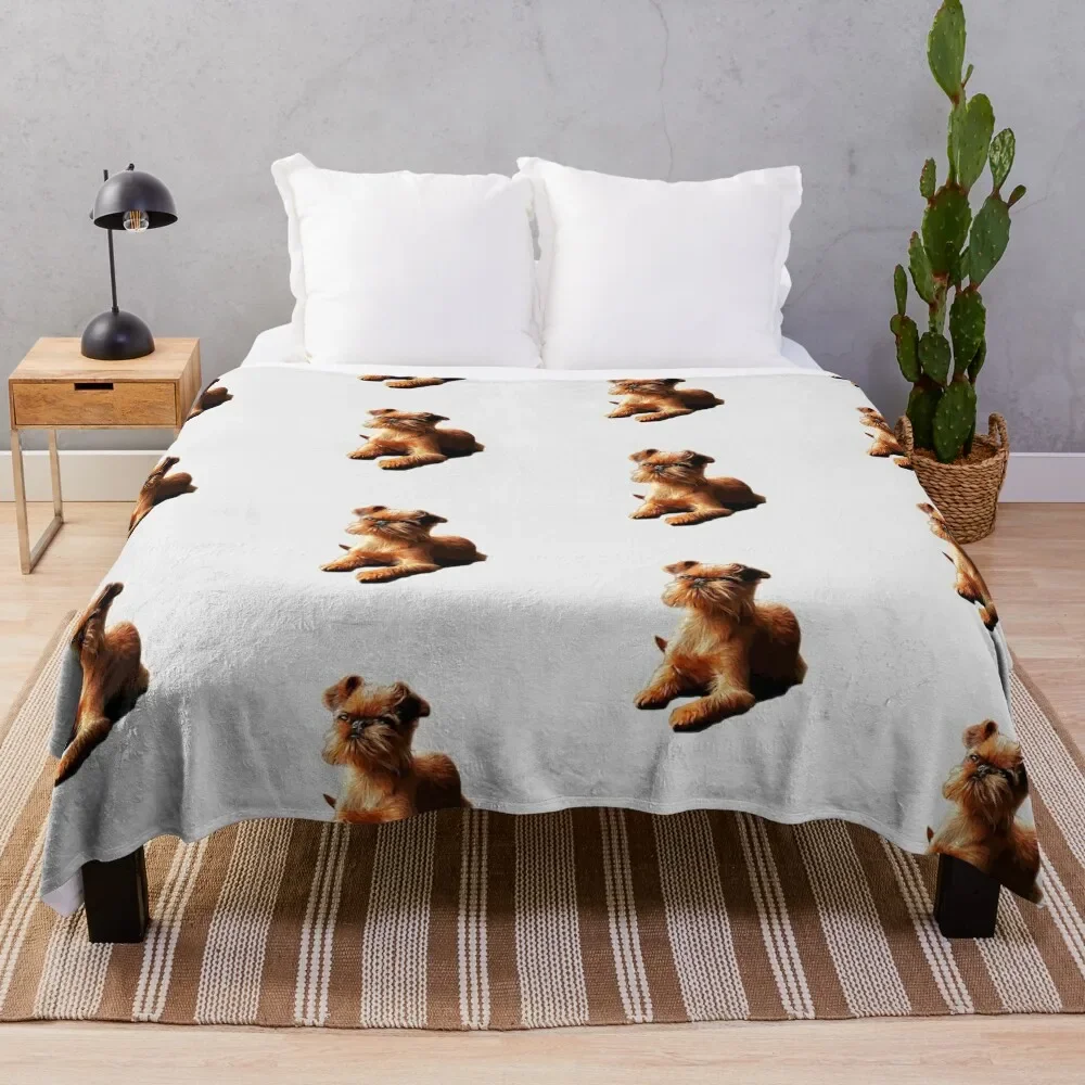 

Brussels Griffon Gorgeous Dog Art! Throw Blanket Furry cosplay anime anime Baby Blankets