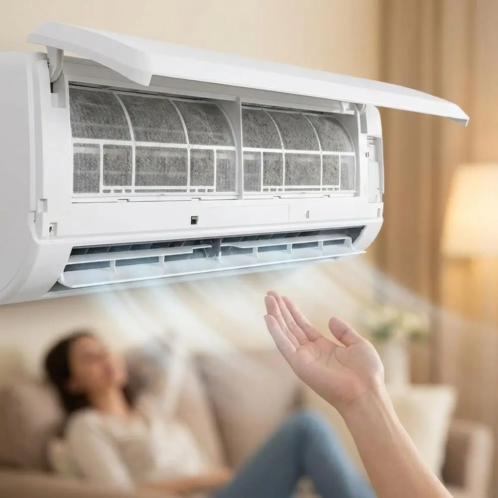 Filtro per Condizionatore ad Alta Densità, Antibatterico, Rete Filtrante Anti-Polvere per AC, Filtro per Impurità dell'Aria in Plastica - Image 3