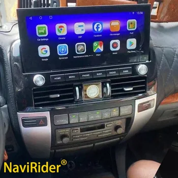 Radio con GPS para coche, reproductor Multimedia estéreo con Android, Carplay, BT, para Lexus GX470 DSP, Toyota Land Cruiser Prado 120, 2002 - 2009 1