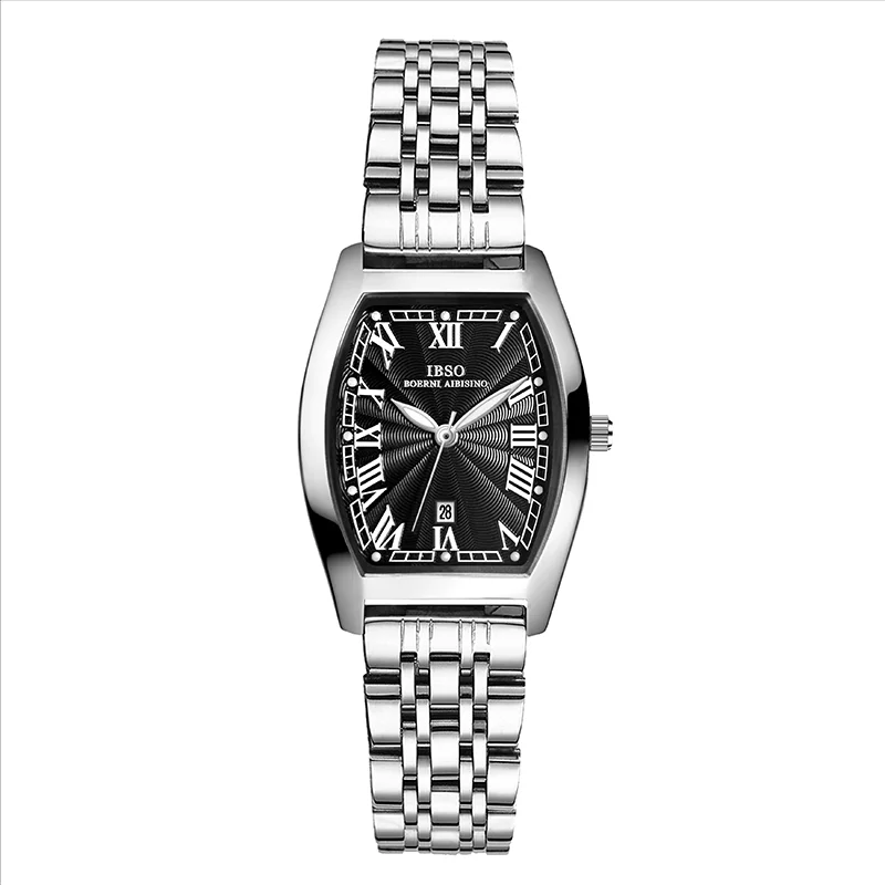 Original Brand Women Watches White Stainless Steel Waterproof Casual Female Hand Clock Luminous Luxury Ladies Wristwatches Black