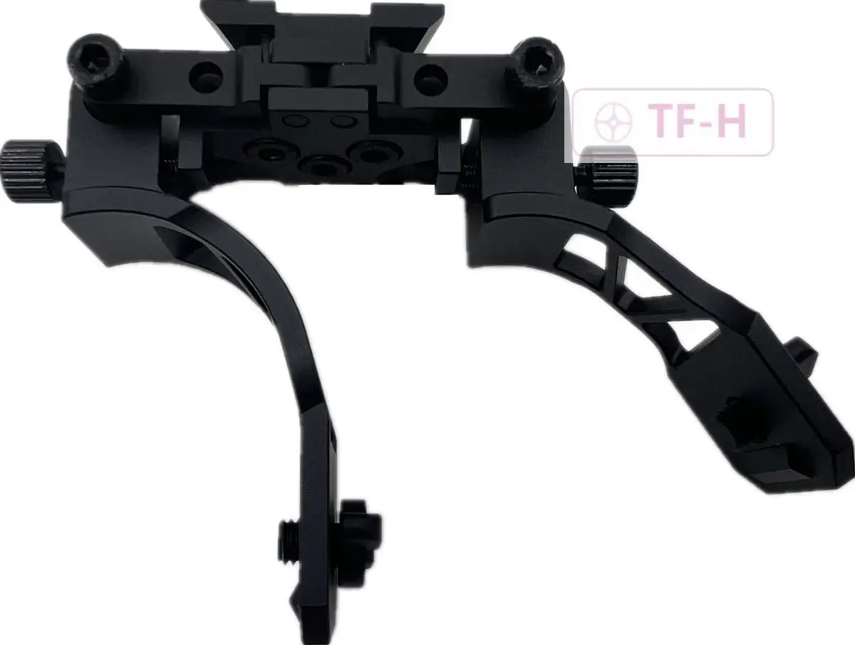 Tactical PVS28 G2 Second Generation Dual PVS14 Stent Bracket Arm can fit with L4G24 Helmet Mount Adapter