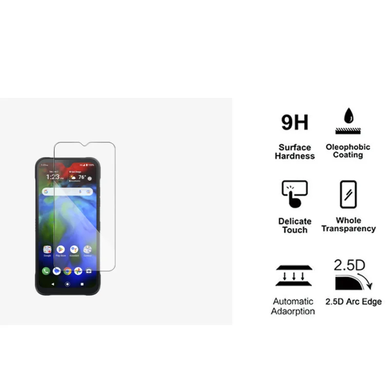 2/3Pcs Screen Protector for Kyocera DuraSport 5G Tempered Glass Film for Kyocera DuraSport 5G Cover Front Film