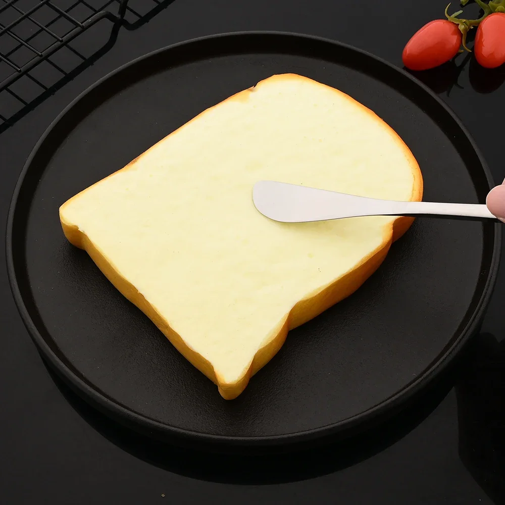 Knife Butter Tablewares Multi-purpose Stainless Steel Mirror Gold for Cut Bread Breakfast Wipe Cream Jam Cutter 10Pcs butter knife