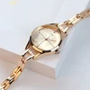 Luxury Bracelet Watch For Women Elegant Rose Gold Ladies Wrist Watches Rhinestone Simple Fashion Female Quartz relogio feminino 3