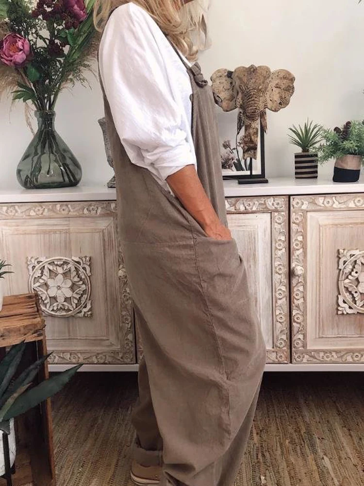 Women Summer Wide Leg Jumpsuits