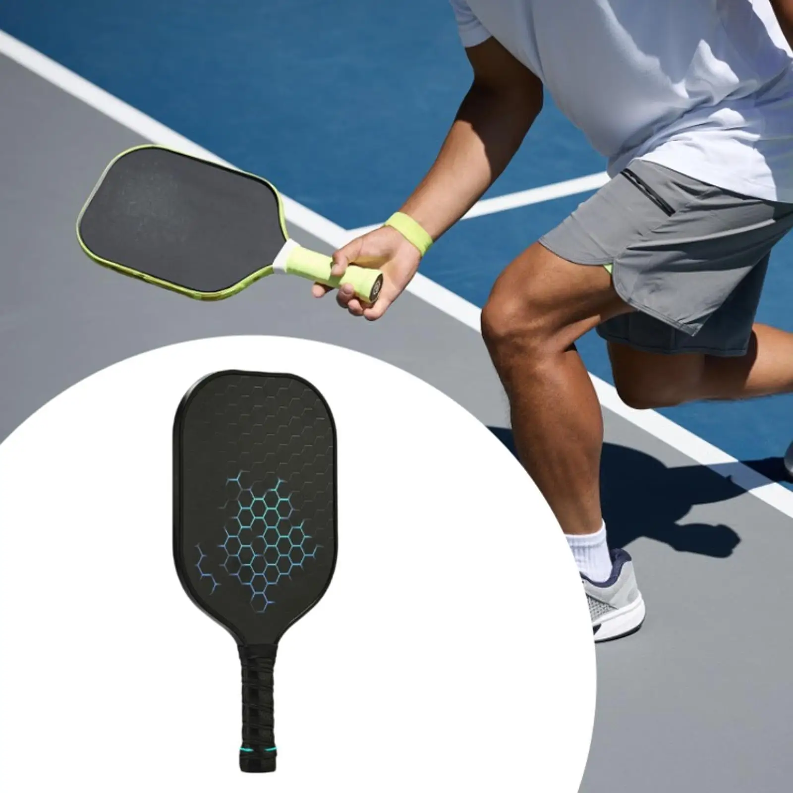 Pickleball Ball Paddle Pickleball Racket for Gifts Indoor Outdoor Practicing